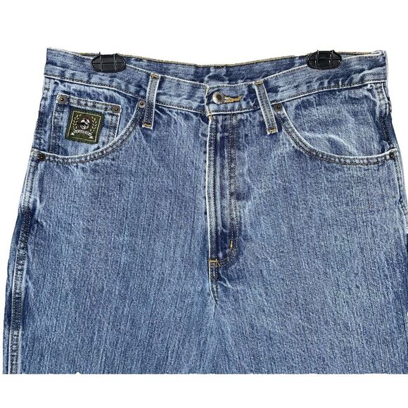 Cinch Jeans Mens 33x32 Blue‎ Relaxed Fit Tapered Leg Cotton Green Label Denim - Picture 2 of 7